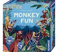 Kosmos 683740 Monkey Fun, Gioco di Famiglia emozionante e Veloce per 1-4 Giocatori a Partire dagli 8 Anni in su