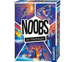 Kosmos 683771 Noobs - in Space, Masters Space Missions Together, gioco di carte divertente e comunicativo, per 3-5 persone, dai 10 anni, gioco di feste, gioco di viaggio, piccolo regalo