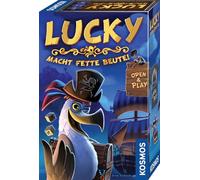 Kosmos 683894 Lucky Potenza grassa bottino, Gioco Open & Play, Divertente Gioco di Dadi per 2-6 Persone a Partire da 8 Anni, Gioco da Tavolo Veloce