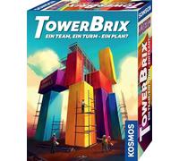 Kosmos 684228 TowerBrix: Una Squadra, Una Torre - Un Piano? Gioco di abilità cooperativo, Costruire Insieme Senza Piano, Gioco da Tavolo per 1-6 Persone dai 10 Anni