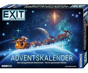 KOSMOS 684488 EXIT - Il gioco - Calendario dell'Avvento: la gara intergalattica, con 24 emozionanti puzzle a partire da 10 anni, gioco di fuga prima di Natale