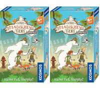 Kosmos 712631 La Scuola di Animali Magici Determina - Caso Chiaro, Murphy! Gioco Detective Difficile, per Bambini dai 6 Anni, pensierino Compleanno dei Bambini, Giallo (Confezione da 2)