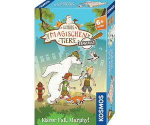 Kosmos 712631 La Scuola di Animali Magici Determina - Caso Chiaro, Murphy! Gioco Detective Difficile, per Bambini dai 6 Anni, pensierino Compleanno dei Bambini, Giallo