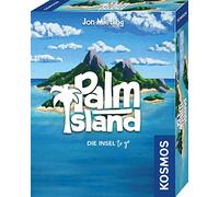 Kosmos 741716 Palm Island, L'isola di go, gioca comodamente in una sola mano, gioco di carte da 1 a 2 giocatori dai 10 anni in su