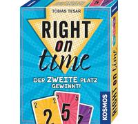 Kosmos Gioco di carte Right on Time – Il secondo posto vince, per 2-5 persone, dai 10 anni