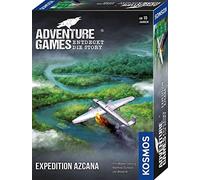 Kosmos 682842 Adventure Games - Expedition Azcana, Scoperta la Storia, emozionante Gioco di Avventura, Gioco di società cooperativo, dai 10 Anni in su, da 1 a 4 Persone