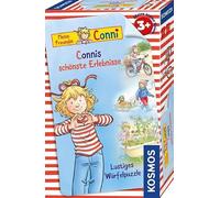KOSMOS Connis 712808 - Gioco per bambini e puzzle con Conni, illustrato con cura, favorisce le capacità motorie e la concentrazione, breve durata di gioco, gioco di famiglia per 1-4 bambini dai 3 anni