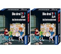 Kosmos Die DREI 741792, Gioco di Carte per 2 - 6 Giocatori a Partire da 8 Anni, Gioco da Ragazzi Detective, i Tre Punti interrogativi (Confezione da 2)