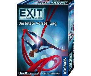 Kosmos Exit® - L'Ultima Presentazione | Livello: avanzato, EXIT Game da 1 a 4 giocatori dai 12 anni in su, gioco di escape room per casa, puzzle per adulti