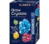 KOSMOS Grow Crystals 616755 - Set di esperimenti per bambini con istruzioni multilingue (DE, EN, FR, IT, ES, NL)