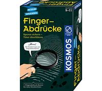 Kosmos- Finger-Abdrücke Kika Kit per esperimenti per Bambini, Colore Argento, s, 657796
