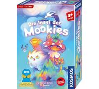 Kosmos L'isola dei Mookies, Gioco per Bambini dell'anno 2026 | Gioco da collezione per 2 bambini dai 4 anni in su, incantevole gioco per bambini illustrato con materiale di alta qualità