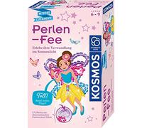 KOSMOS 658144 Perline Fata, con perline UV che cambiano colore, fai da te e sperimentazione in uno, kit per esperimenti per bambini dai 6 ai 9 anni, esperimento di mitbringeo, decorazione fai da te
