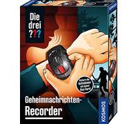 Kosmos- Tre Registratore di notizie segrete Die DREI Giocattoli Detective, Colore Mehrfarbig, zzzz-s, 632472