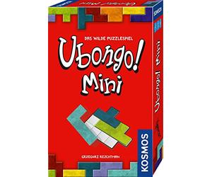 Kosmos Ubongo 712679 - Mini Gioco da Portare con sé Il Gioco di Puzzle Selvaggio a Partire dai 7 Anni per 1-4 Persone, Mini Edizione del Classico Gioco di Famiglia, Piccolo Regalo