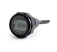 Koso Astina Livello Olio Con Termometro Nero per Harley-Davidson Touring 07-16