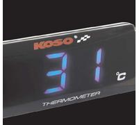 KOSO BA024B10 THERMOMETER BLUE SUPER SLIM