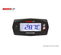 KOSO BA033020 DUAL THERMOMETER MINI-4 TERMOMETRO DOPPIO MINI 4