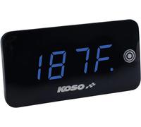KOSO BA068040 GAUGE VOLT/TEMP SST BLU