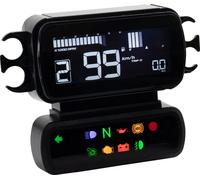 KOSO BA080020 INDICATORE MULTIFUNZIONE LCD D2 HARLEY FLS 1690 SOFTAIL SLIM 2013