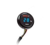 Termometro Koso a moneta con display blu universale