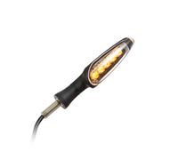 KOSO LED lampeggiante illimitato nero opaco/traslucido universale venduto singolarmente