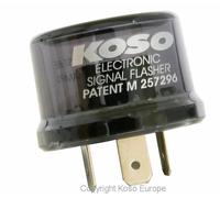 KOSO KD00600 FLASHER RELAY 12V 15A 3PIN RELè INTERMITTENZA DA 12 V