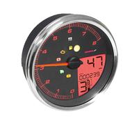 KOSO, tachimetro/contagiri HD-05. Cornice cromata 04-10 Softail; 04-13...