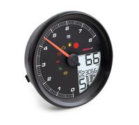 KOSO, tachimetro/contagiri HD-05. Cornice nera 04-10 Softail; 04-13 FLHR;...