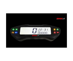 KOSO Tachimetro digitale, DB EX-03, nero