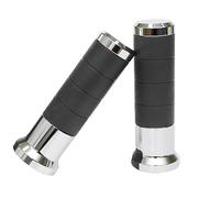 Koso Titan Manopole Riscaldate 7/8 " + 1 " L=120 MM Con Esterno Switch - Cromo