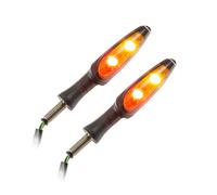 KOSO Universali Per Ruote Moto LED Indicatore Infinity-R Retro e luce freno