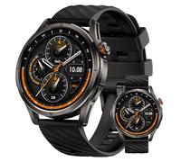 KOSPET Magic R10 Smart Watch for Men & Women with GPS,50-Day Battery Life,1.43" AMOLED, 5ATM Waterproof Fitness&Health Watch,Heart Rate&Sleep Monitoring,Compatible with Android &iOS Black