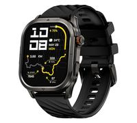 KOSPET P10 GPS Smartwatch Uomo Donna, Schermo AMOLED da 1.96", Autonomia fino a 50 Giorni, Impermeabile 5ATM, Monitoraggio Salute Frequenza Cardiaca e Sonno, Compatibile con Android e iOS (Nero)