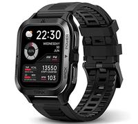 KOSPET Smartwatch Uomo, 60 Giorni di Batteria Extra-Lunga, Smart Watch Militare Robusto, 50M Impermeabile, Bluetooth (Risposta/Chiamate), 1.85" HD Display, AI Voice/24H Sleep Monitor (Nero)