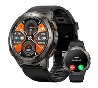 KOSPET T3 Smartwatch Uomo Rugged, Display AMOLED 1,43", Cassa Acciaio Resistente, Robustezza Grado Militare, Batteria da 15 Giorni, Monitoraggio Battito Cardiaco e Ossigeno, Impermeabile 5ATM
