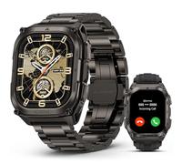KOSPET TANK M4 Special Edition Smartwatch Uomo,Rugged AMOLED 1,96",GPS con Mappe Offline,Subacqueo 10ATM Freediving,Batteria 50 Giorni,Chiamate Bluetooth,Cardiofrequenzimetro Android iOS Nero