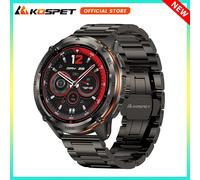 KOSPET TANK T3 Ultra 2 GPS Robusto Smart Watch per uomo 5ATM IP69K Impermeabile di grado militare Acciaio inossidabile 24/7 Monitor sanitario