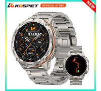 KOSPET TANK T3 Ultra 2 GPS Smart Watch per uomo Chiamata Bluetooth 5ATM IP69K Orologio da uomo impermeabile Monitor sanitario in acciaio inossidabile