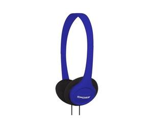 Koss cuffie KPH7 Cuffie Circumaurali Blu con Connettore da 3.5mm