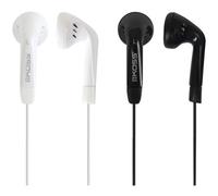 Koss &apos Set di 2 paia di cuffie auricolari KE7, 1 bianco e 1 nero