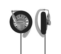 Koss KSC75 Auricolare stereo Clip-On per iPod, iPhone, MP3 e Smartphone, Grigio/Nero