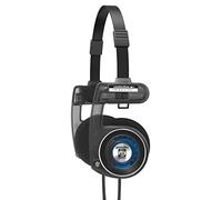 Koss Porta Pro Utility - Cuffie on-ear, sistema di cavi intercambiabili staccabili, design pieghevole, grigio stealth