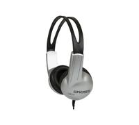 KOSS Cuffie con Cavo ad Archetto, Headphones Chiuso On Ear, Jack da 3,5 mm UR10, Nero/Grigio - UR10