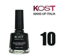 12 Pezzi SMALTO NERO shock color Kost make up Italia