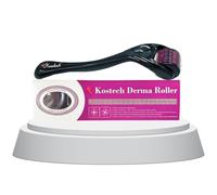 Kostech Derma Roller per la crescita di capelli e barba, in titanio, 540 micron, per viso e cuoio capelluto, strumento per la cura della pelle per cicatrici da acne e rughe