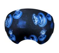 KOSTOO Copertura per occhiali da sci e snowboard, protezione in microfibra per occhiali da sci, protezione da graffi e polvere, ottimo regalo per gli amanti dello sci (meduse)
