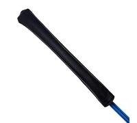 KOSTOO Custodia in pelle di alta qualità, con rivestimento in velluto, 35,6 cm, può contenere almeno 2 bastoncini (nero)