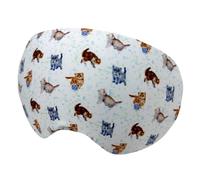 KOSTOO Custodia protettiva in lycra, per occhiali da sci, mantiene le lenti pulite e graffiate, regalo per gli amanti dello sci (gatti)