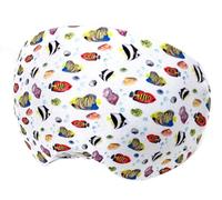 KOSTOO Custodia protettiva in lycra, per occhiali da sci, mantiene le lenti pulite e graffiate, regalo per gli amanti dello sci (pesci corallo)